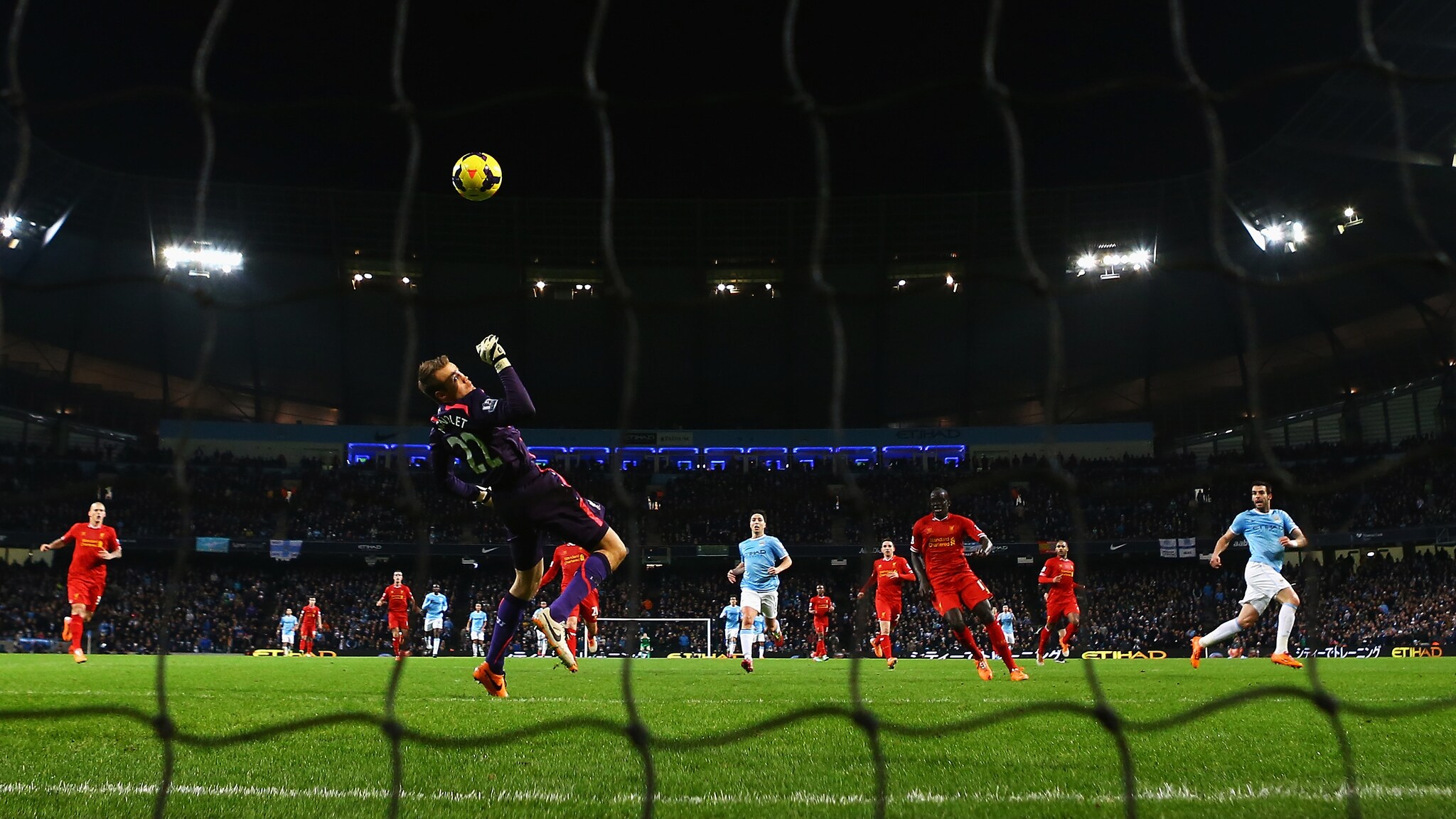 Premier League 2013/2014, 18/a giornata: Manchester City-Liverpool 2-1