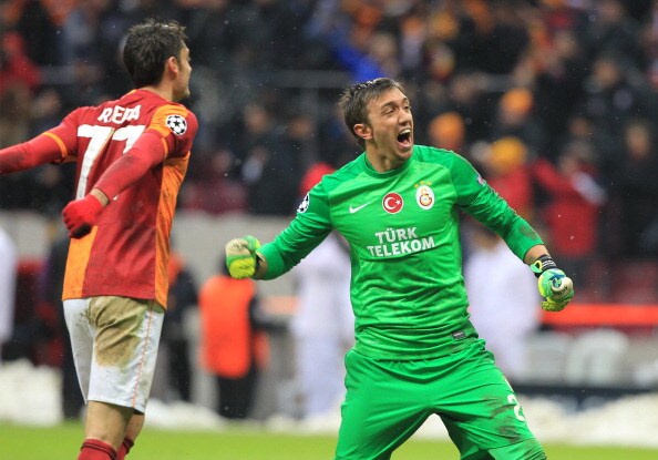 Galatasaray vs Juventus muslera gioia