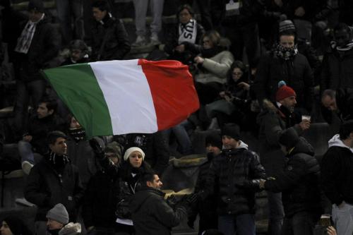 tifosi bandiera italia