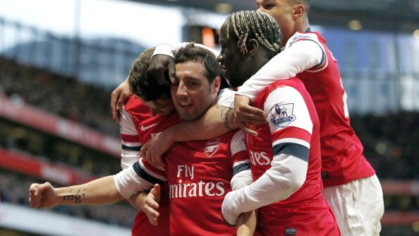 arsenal 2 fulham 0