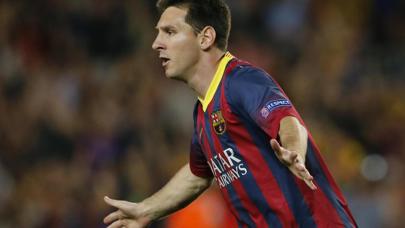leo messi torna in campo