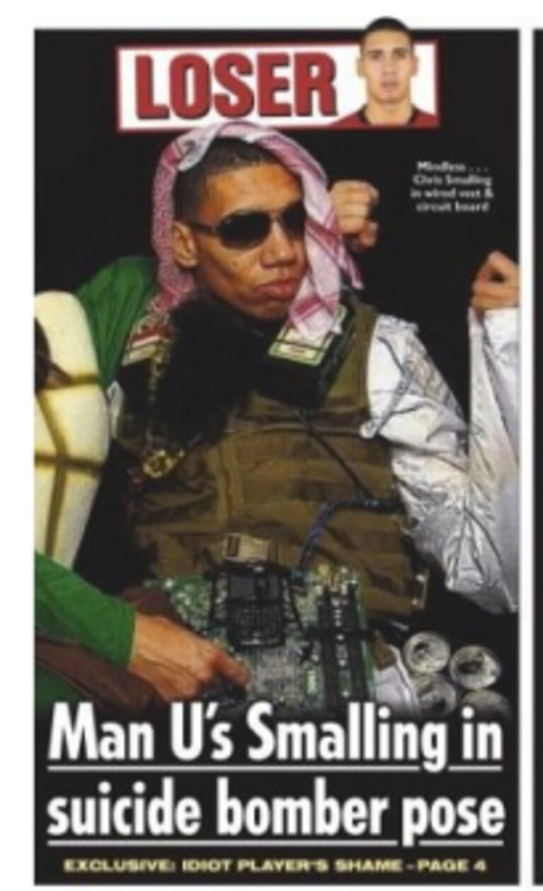 smalling manchester kamikaze
