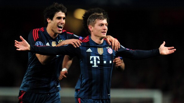 arsenal bayern monaco