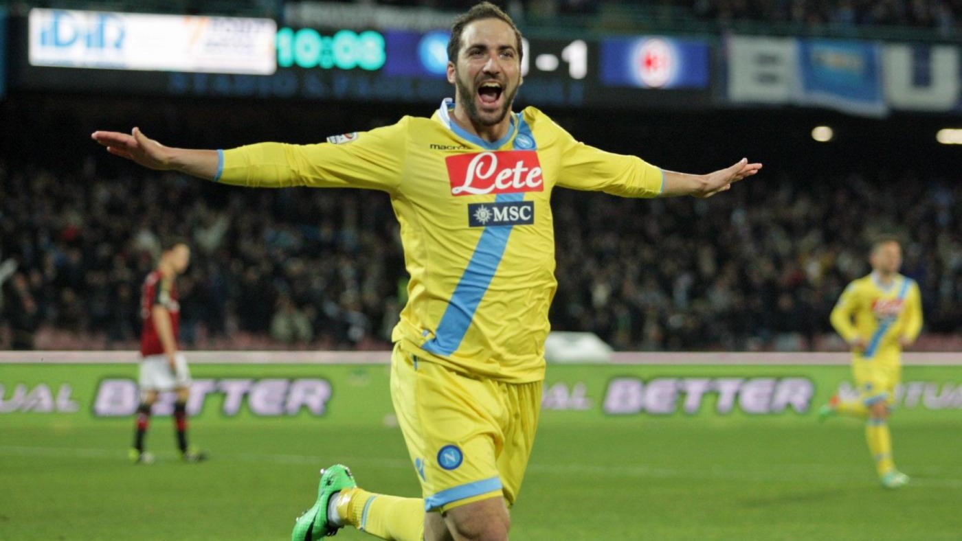 higuain decide napoli milan