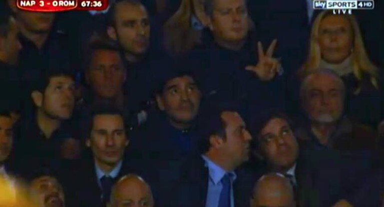 maradona tris