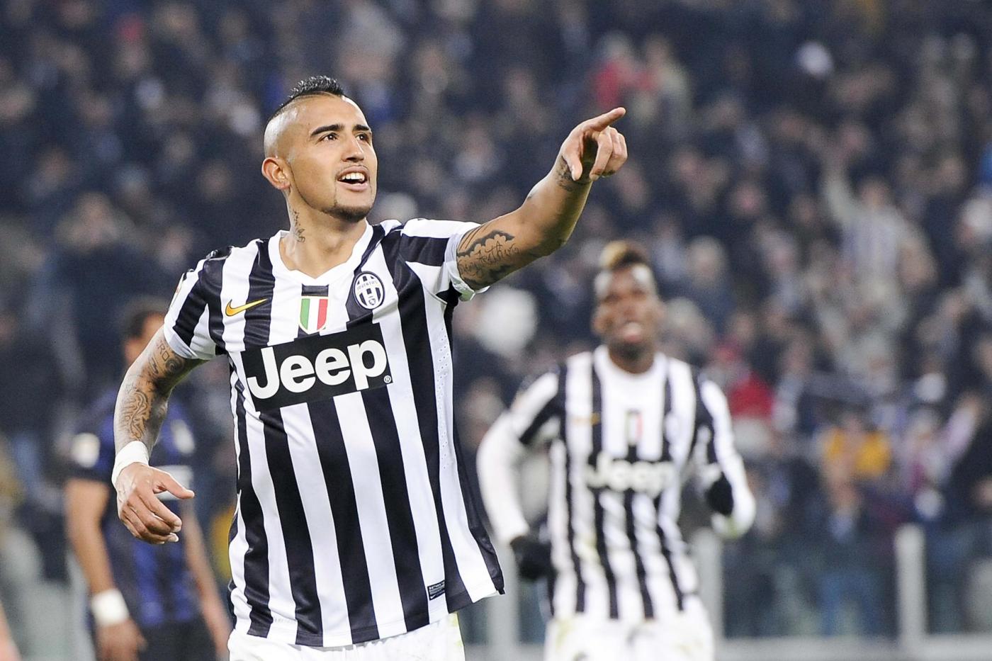 Vidal: "Sono felice che Vucinic sia rimasto alla Juventus"