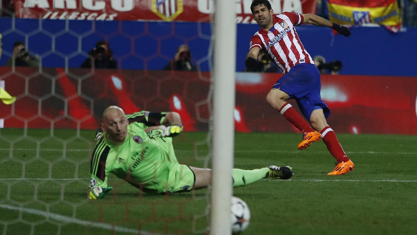 atletico madrid 4 milan 1