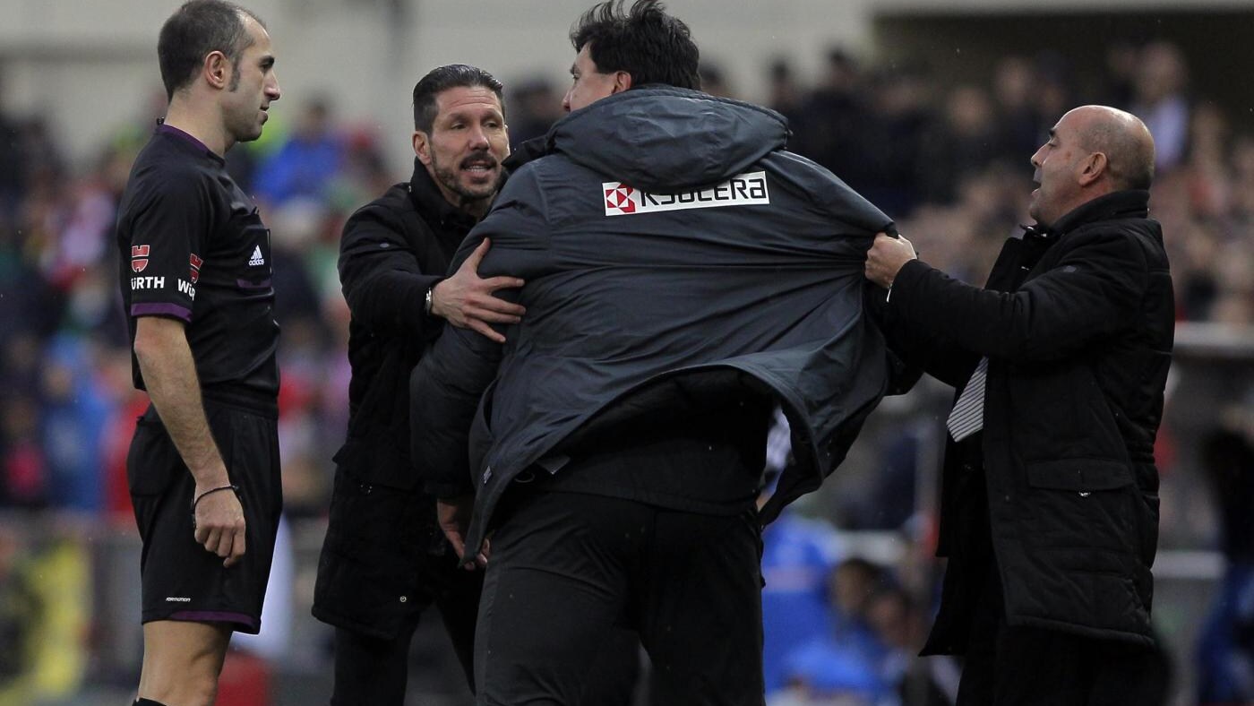 il vice di simeone squalificato per tre giornate