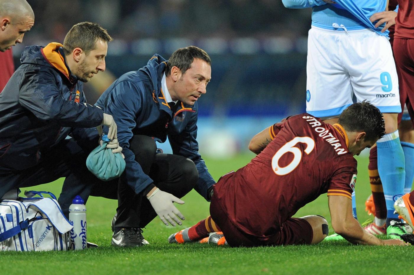 Strootman: "Grazie a tutti, tornerò più forte di prima"