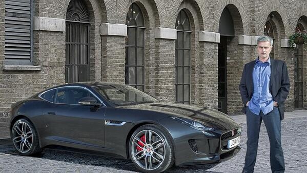 mourinho con la jaguar