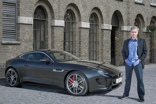 mourinho con la jaguar