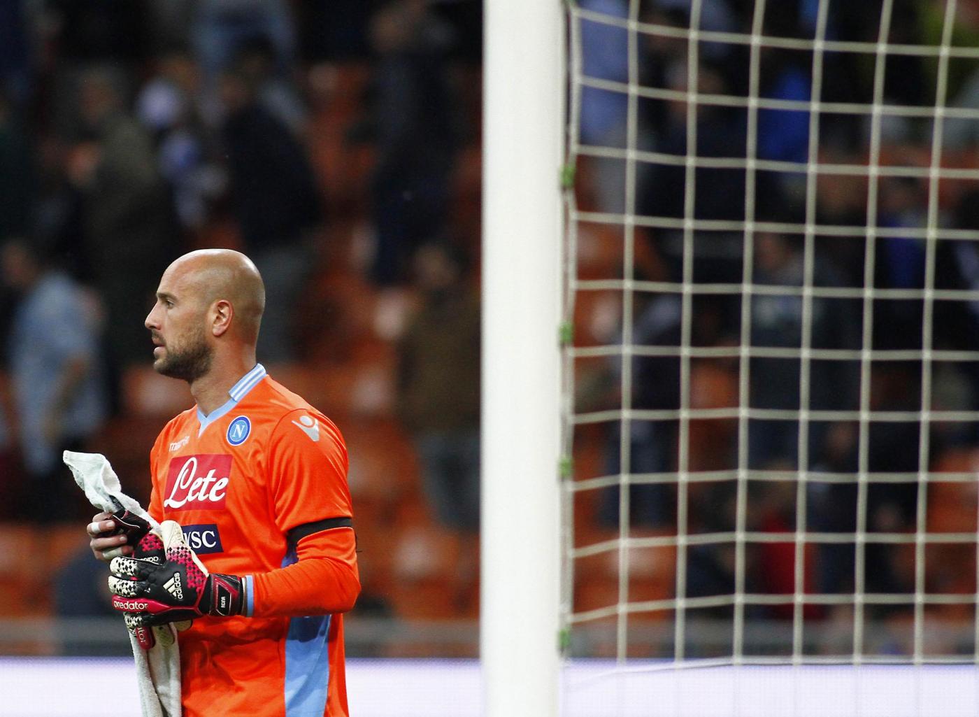 Reina: "Non giocherò con l'Atletico Madrid"