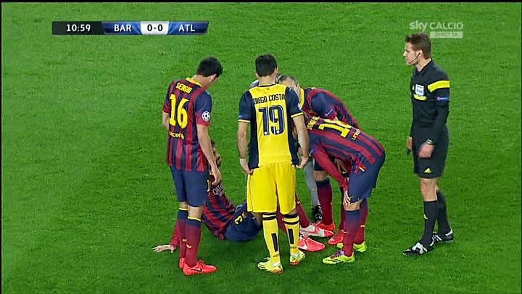 infortunio pique