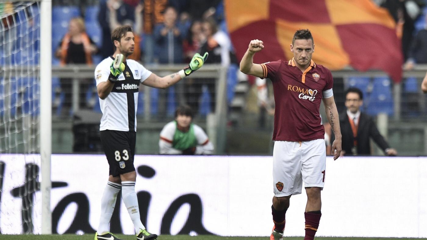 Roma Parma 4-2, Garcia a 8 punti dalla Juventus (foto)