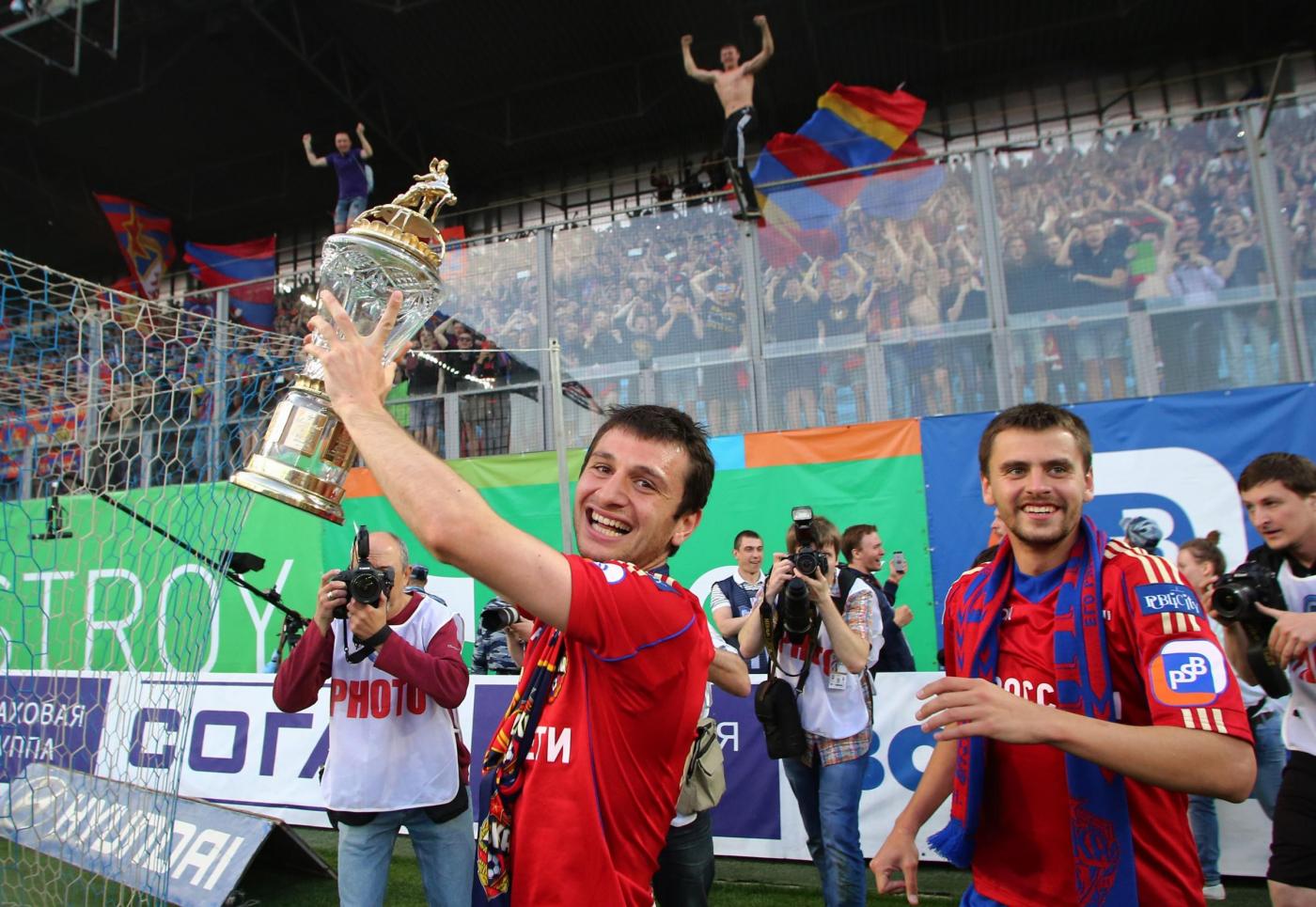 Il CSKA Mosca vince il Campionato russo, ancora una delusione per Criscito