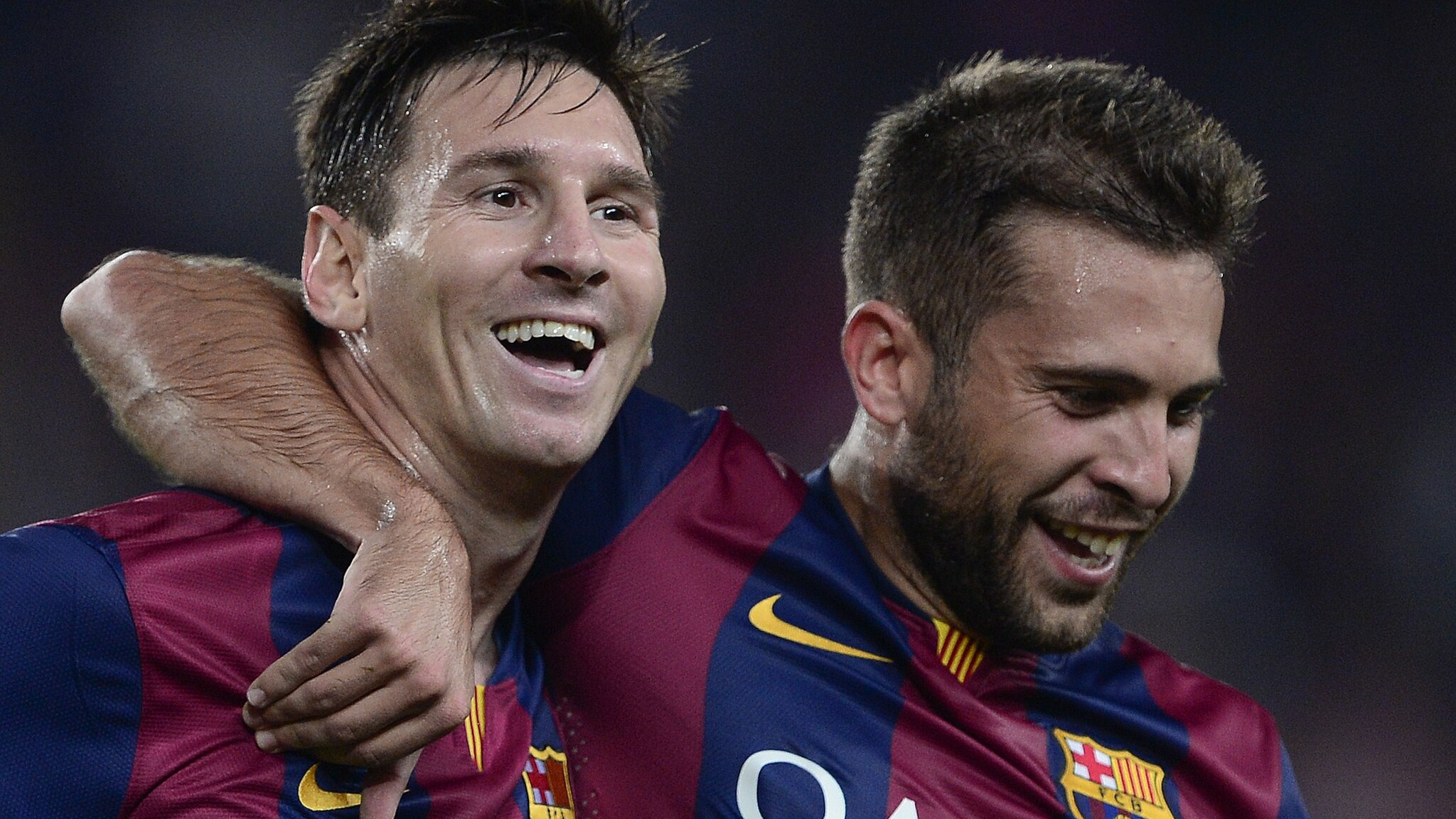 messi e jordi alba