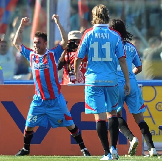 Simone Pesce segna il suo primo gol in Serie A