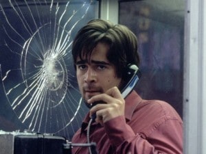Colin Farrell assediato In linea con l'assassino di Joel Schumacher