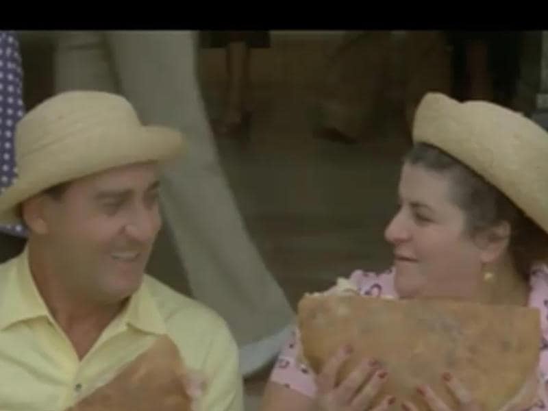 Con Alberto Sordi ne Le vacanze intelligenti