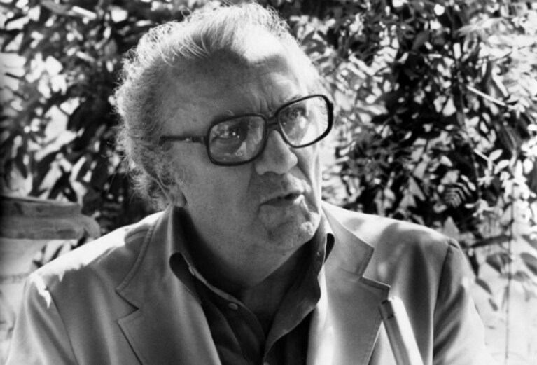 federico fellini primo piano