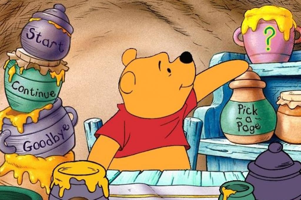 Winnie The Pooh Con Barattolo Di Miele