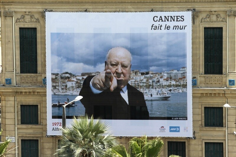 Anche Alfred Hitchcock sui poster di Cannes
