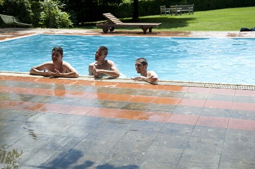 In piscina