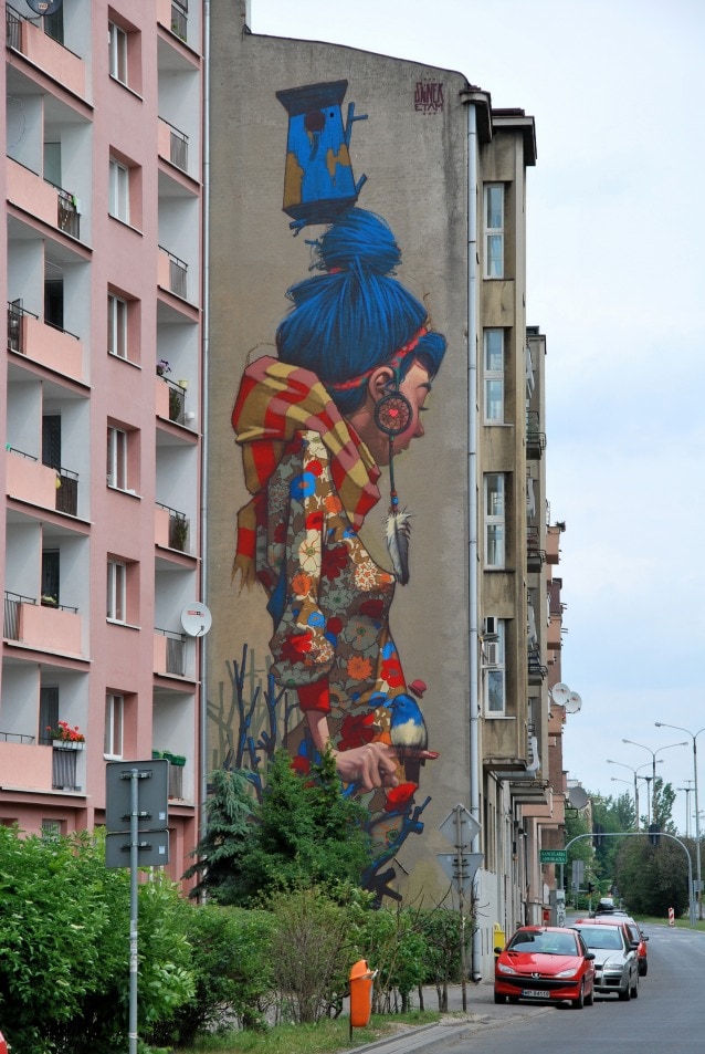 EtamCru in Lódź, Uniwersytecka Street