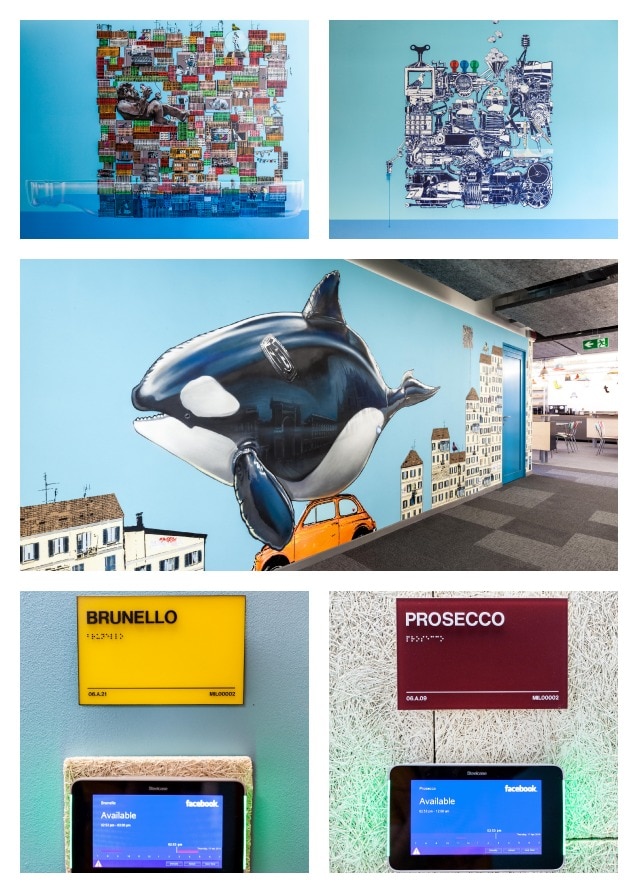 Murales Nevercrew e sale coi nomi dei vini