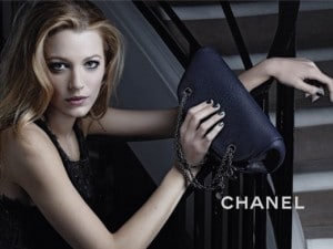 blake lively testimonial delle borse chanel