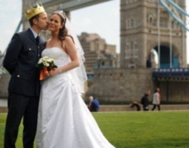 giocando a fare i re come william e kate