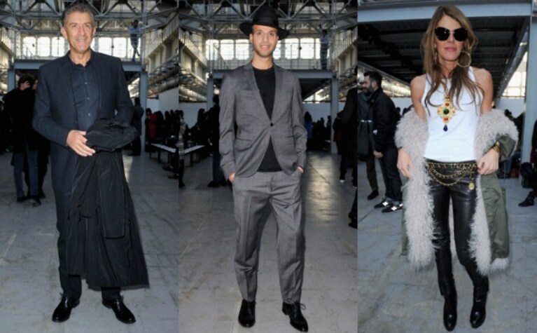 Ezio Greggio, Jonathan Kashanian e Anna Dello Russo tra gli ospiti della sfilata