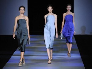 Settimana della moda, sfilata Giorgio Armani