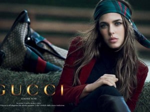 Charlotte Casiraghi testimonial "forever" per Gucci