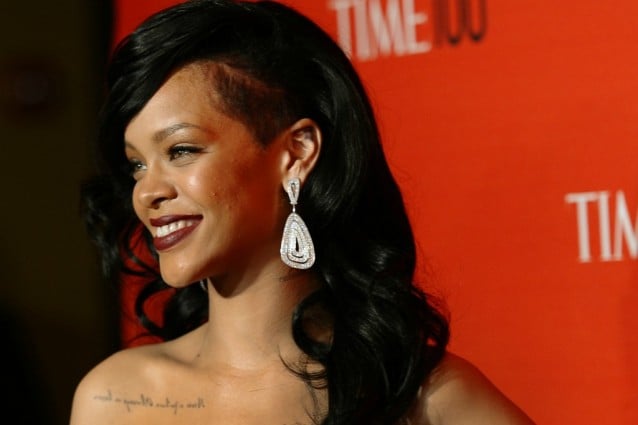 Il nuovo look di rihanna al gal del time