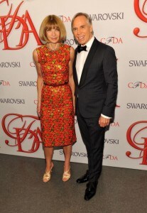 Anna Wintour ai Fashion Awards 2012