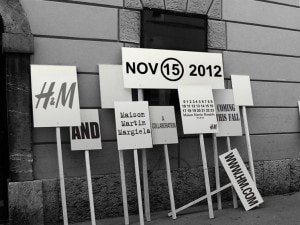 H&M e Maison martin Margiela