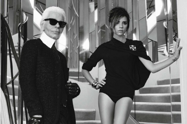 Victoria Beckham è la nuova musa di Karl Lagerfeld