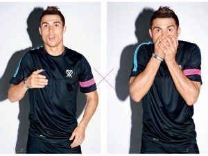 Cristiano Ronaldo testimonial per una special collection di Nike