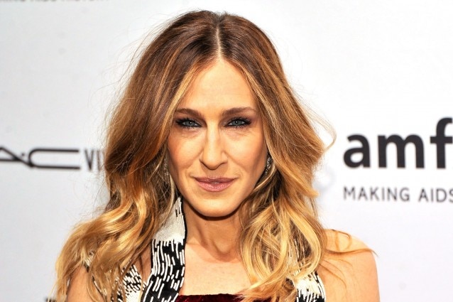 Sarah Jessica Parker in abito Margiela all'amfAR Gala di New York