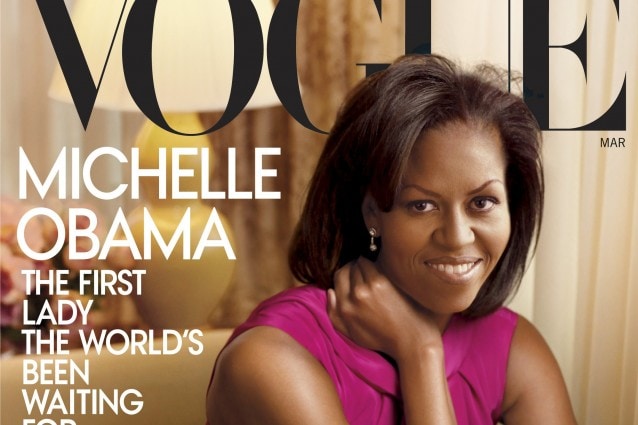 Michelle Obama sulla copertina di Vogue America