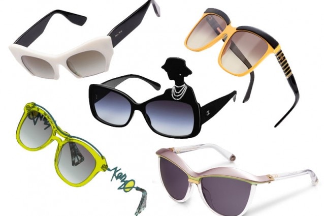dall’alto a sinsitra in senso orario: Miu Miu, Fendi, Dior, Kenzo, Chanel