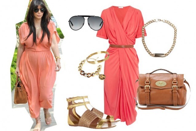 Copia il look premaman di Kim Kardashian a los angeles