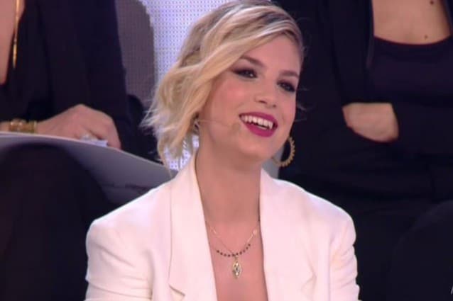 Il look di Emma Marrone per il serale di Amici 12