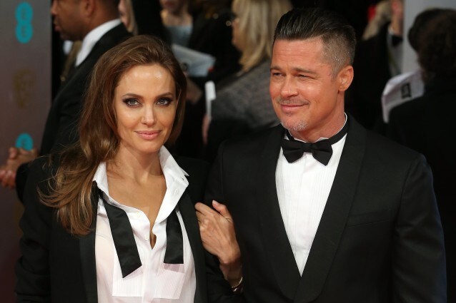 Angelina e Brad elegantissimi in smoking ai Bafta 2014 (FOTO)