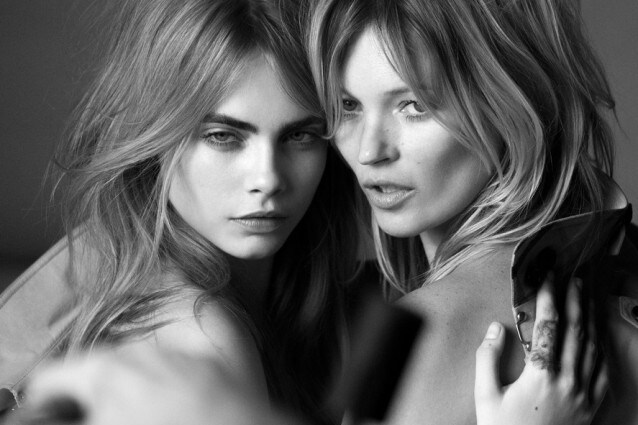 Kate Moss e Cara Delvingne per la prima volta insieme, tra abbracci e pose sexy (FOTO)