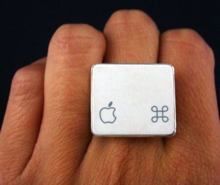 bianco con marchio Apple