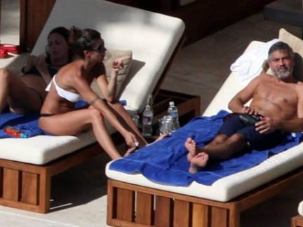 clooney canalis, foto di coppia