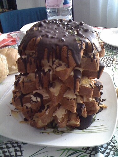 pandoro con cioccolato
