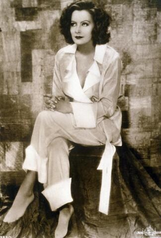 greta-garbo-in-pigiama